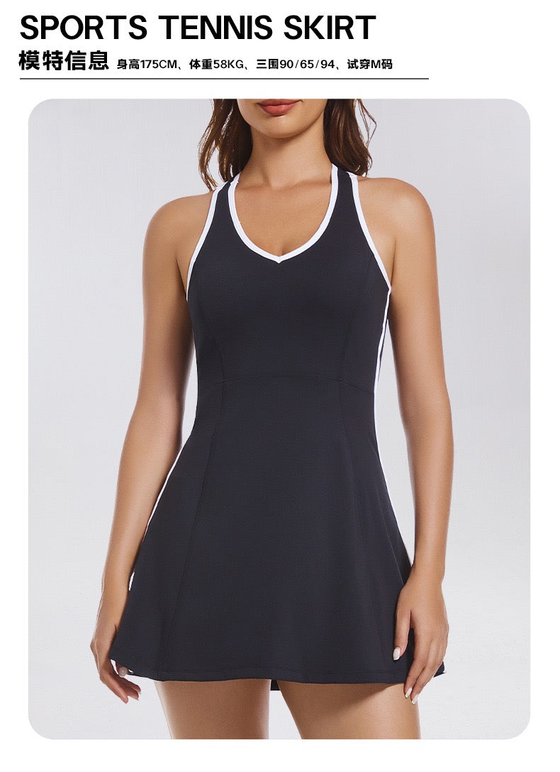 Elara Court Dress