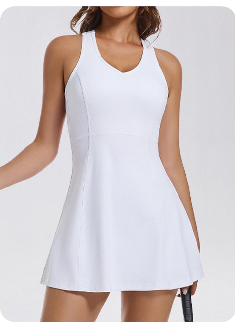 Elara Court Dress