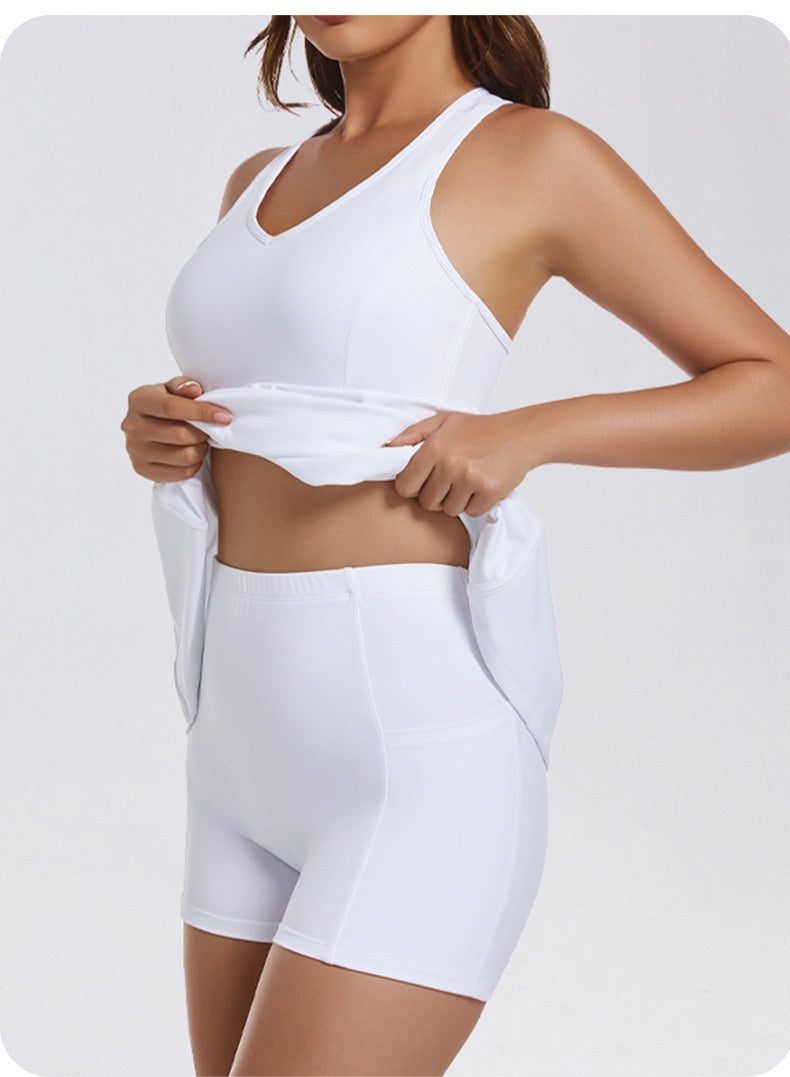 Elara Court Dress