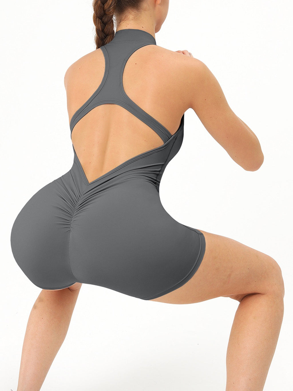 Zelvia Sculpt Zip Bodysuit
