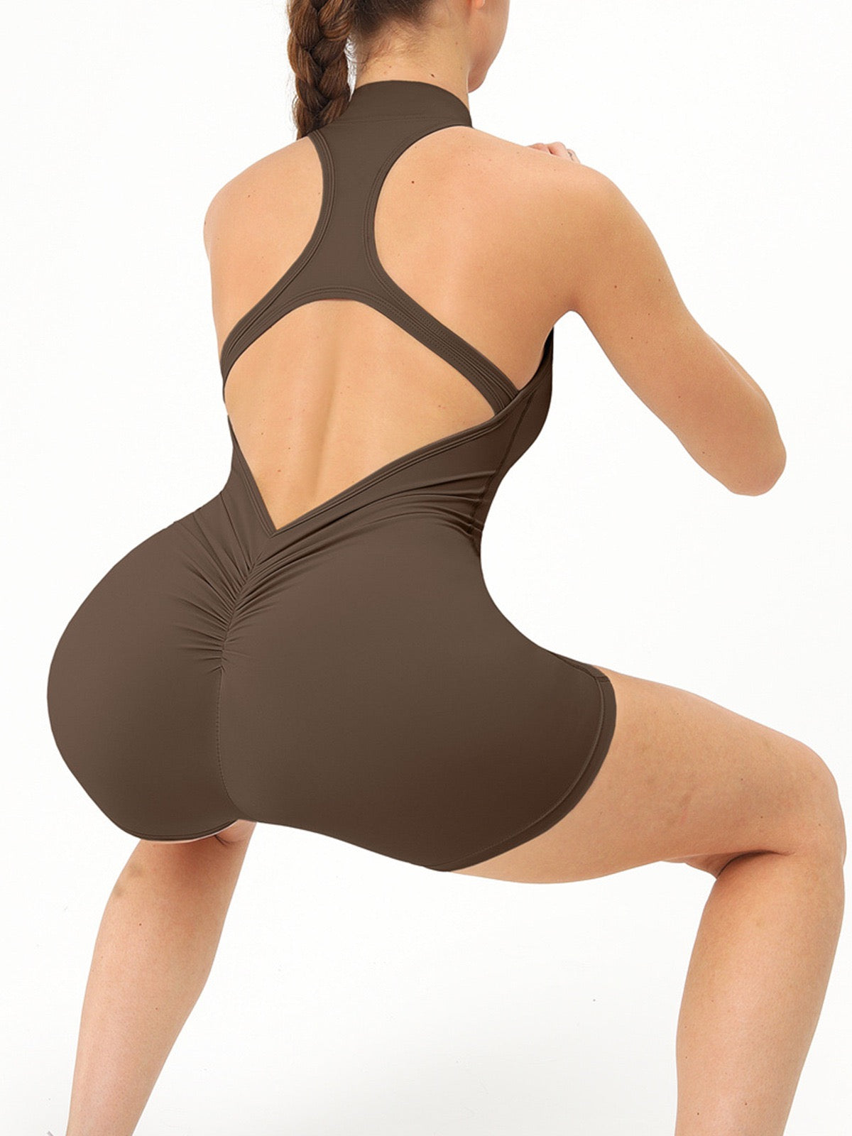 Zelvia Sculpt Zip Bodysuit