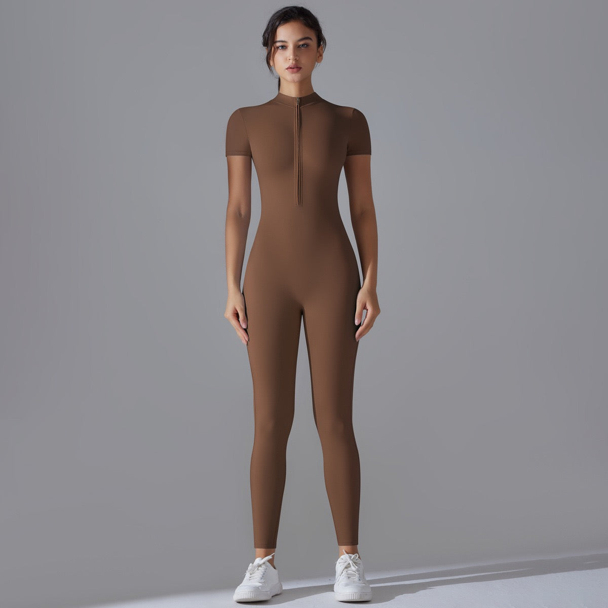 Nova Zip Sculpt Jumpsuit