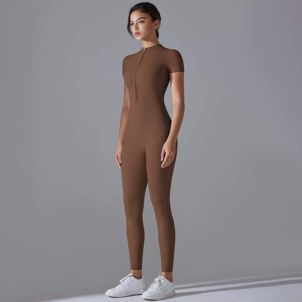 Nova Zip Sculpt Jumpsuit