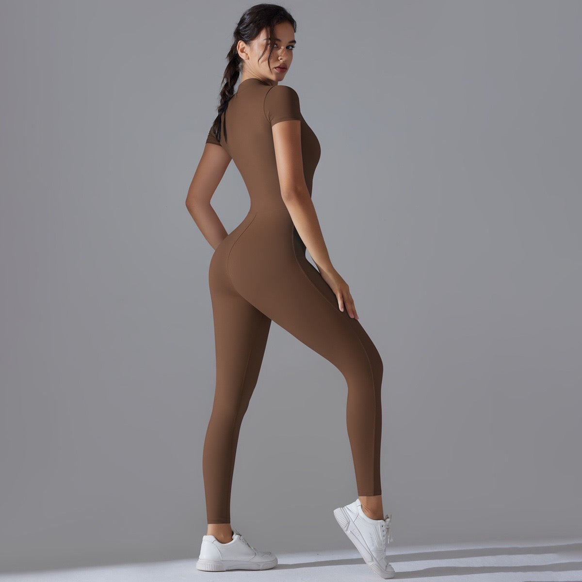 Nova Zip Sculpt Jumpsuit