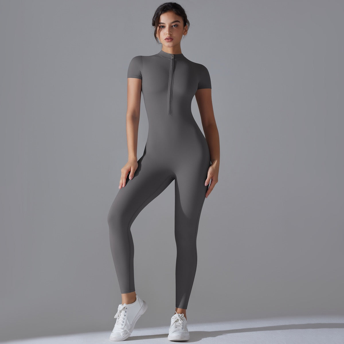 Nova Zip Sculpt Jumpsuit