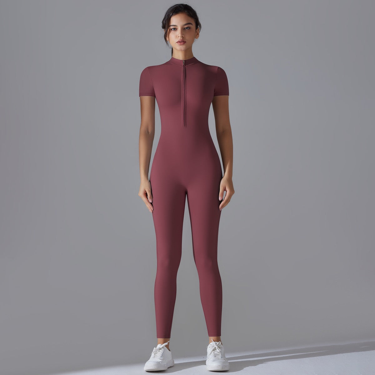 Nova Zip Sculpt Jumpsuit