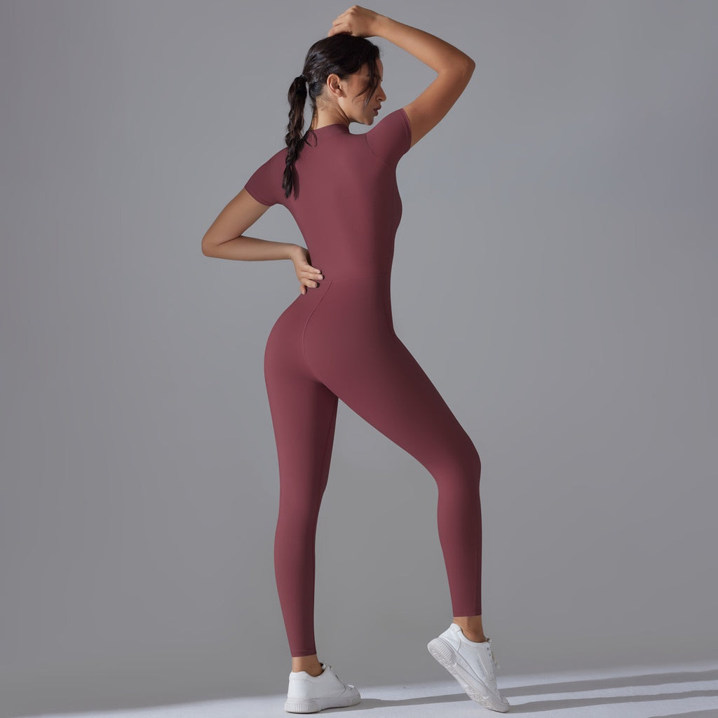 Nova Zip Sculpt Jumpsuit