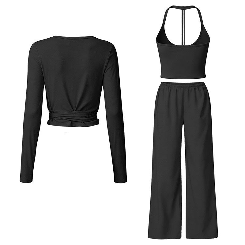 Flexora 3 Parça Yoga & Fitness Takımı