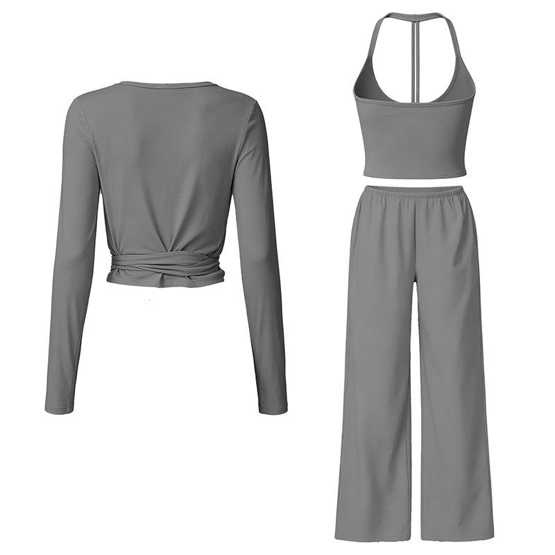 Flexora 3 Parça Yoga & Fitness Takımı