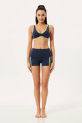 Aveline Contrast Sculpt Short Set