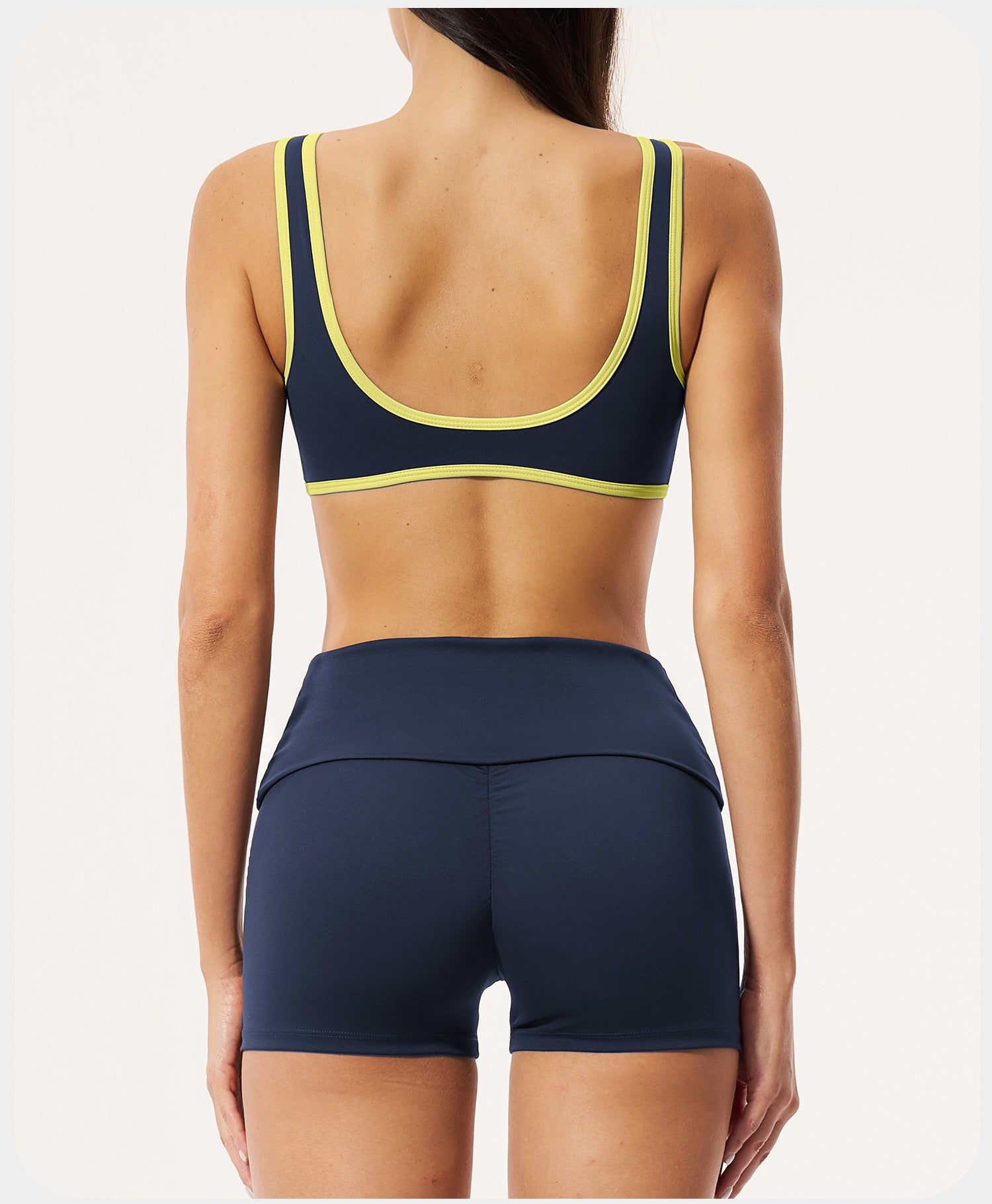 Aveline Contrast Sculpt Short Set