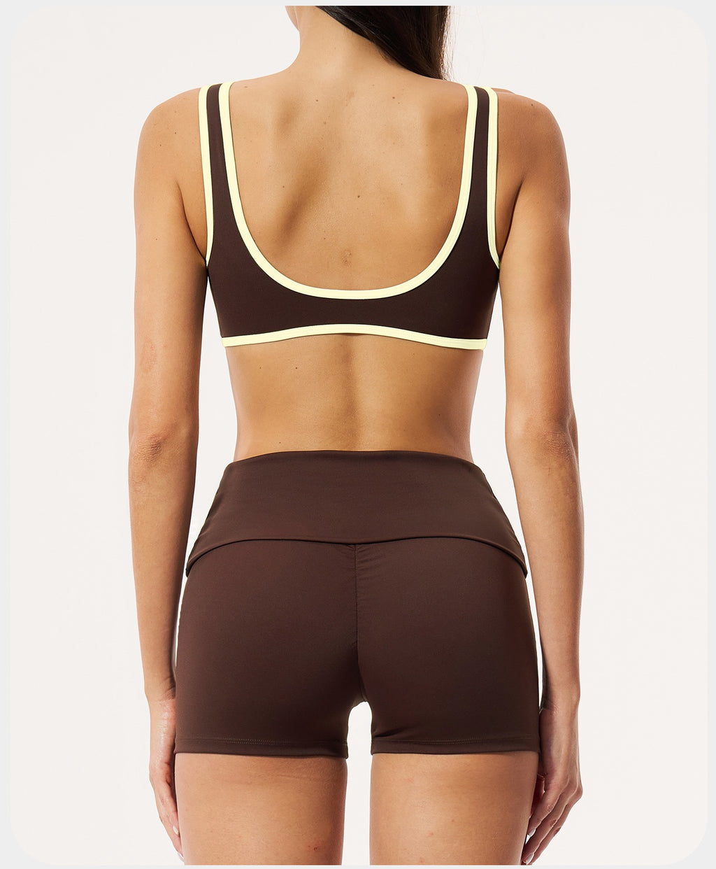 Aveline Contrast Sculpt Short Set