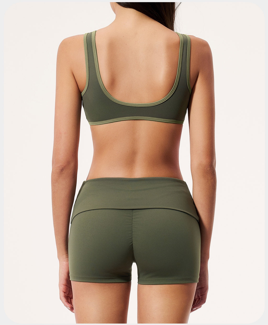 Aveline Contrast Sculpt Short Set