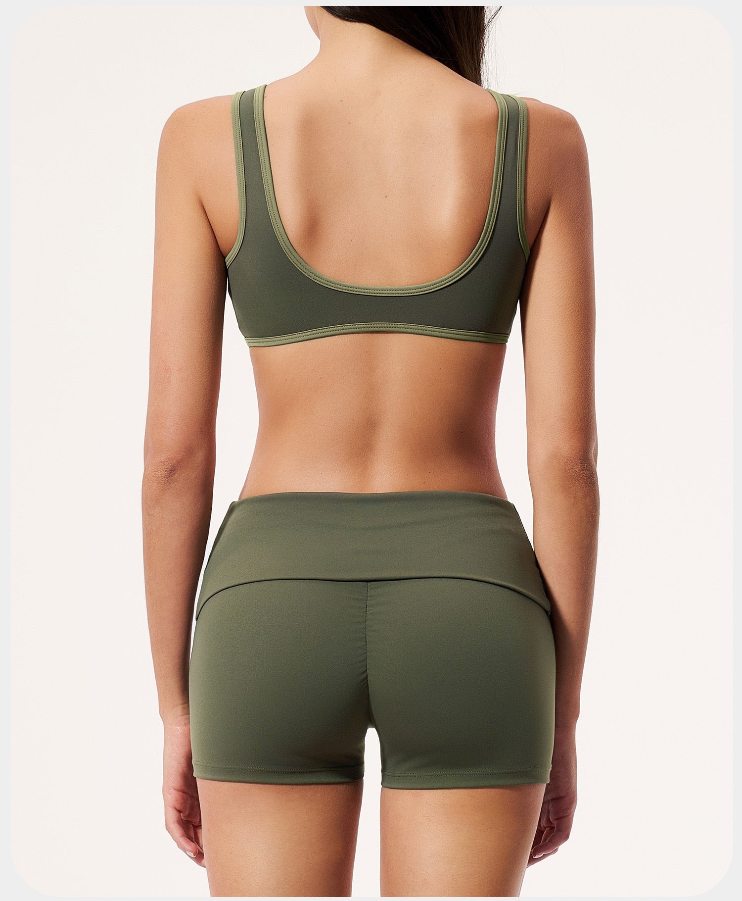 Aveline Contrast Sculpt Short Set