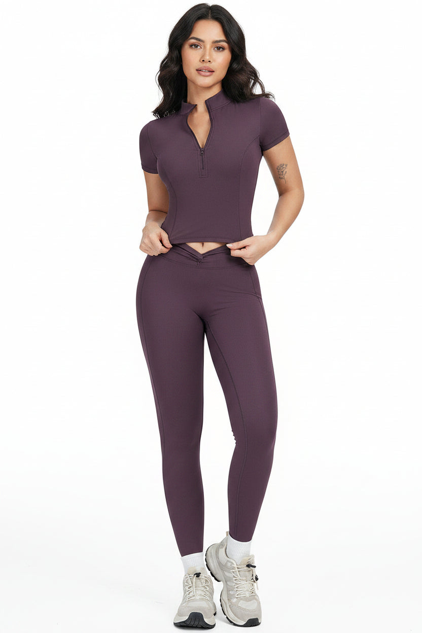 Aveline Twist Sculpt Legging Set