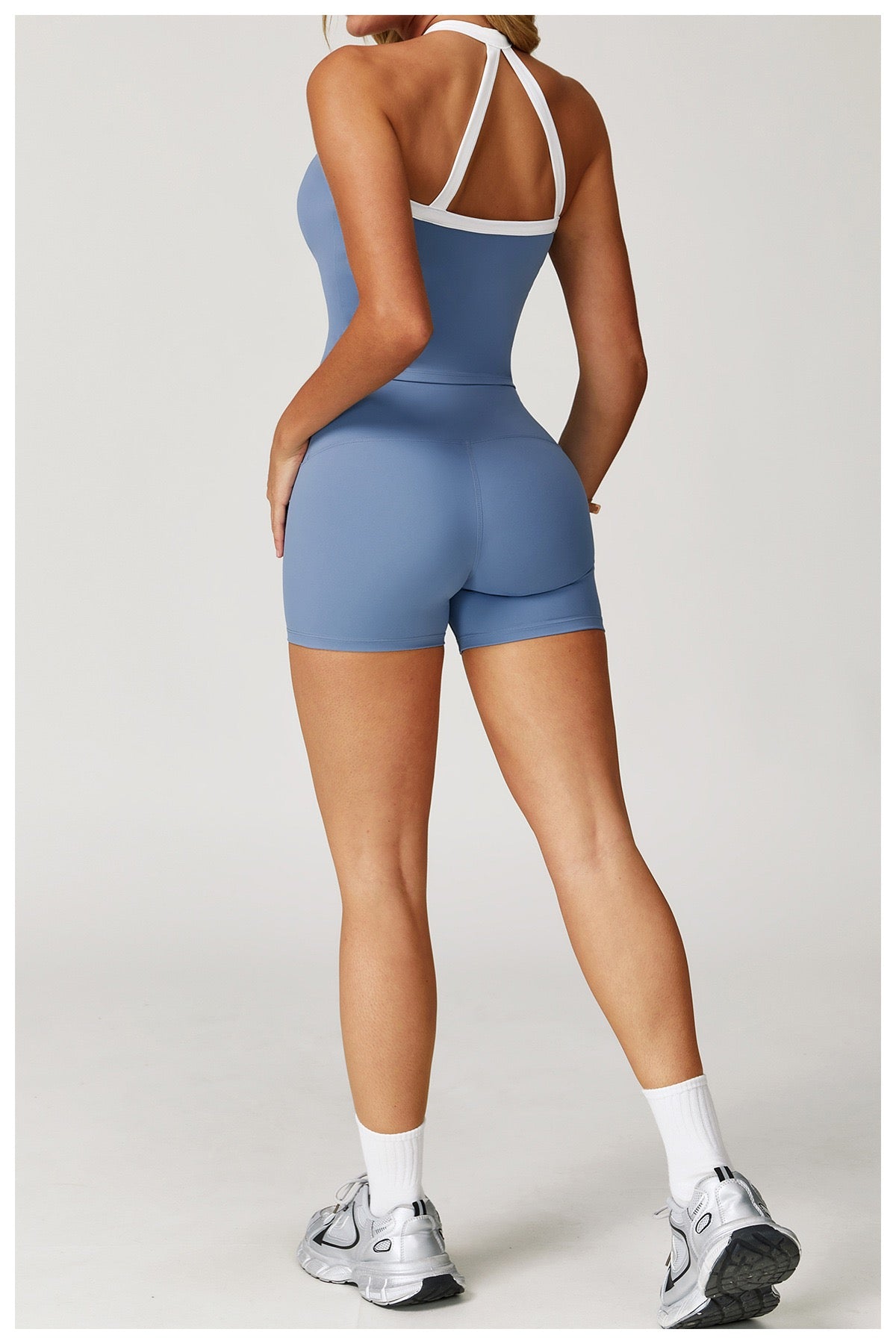 Aria Cross-Back Sculpt Biker Set