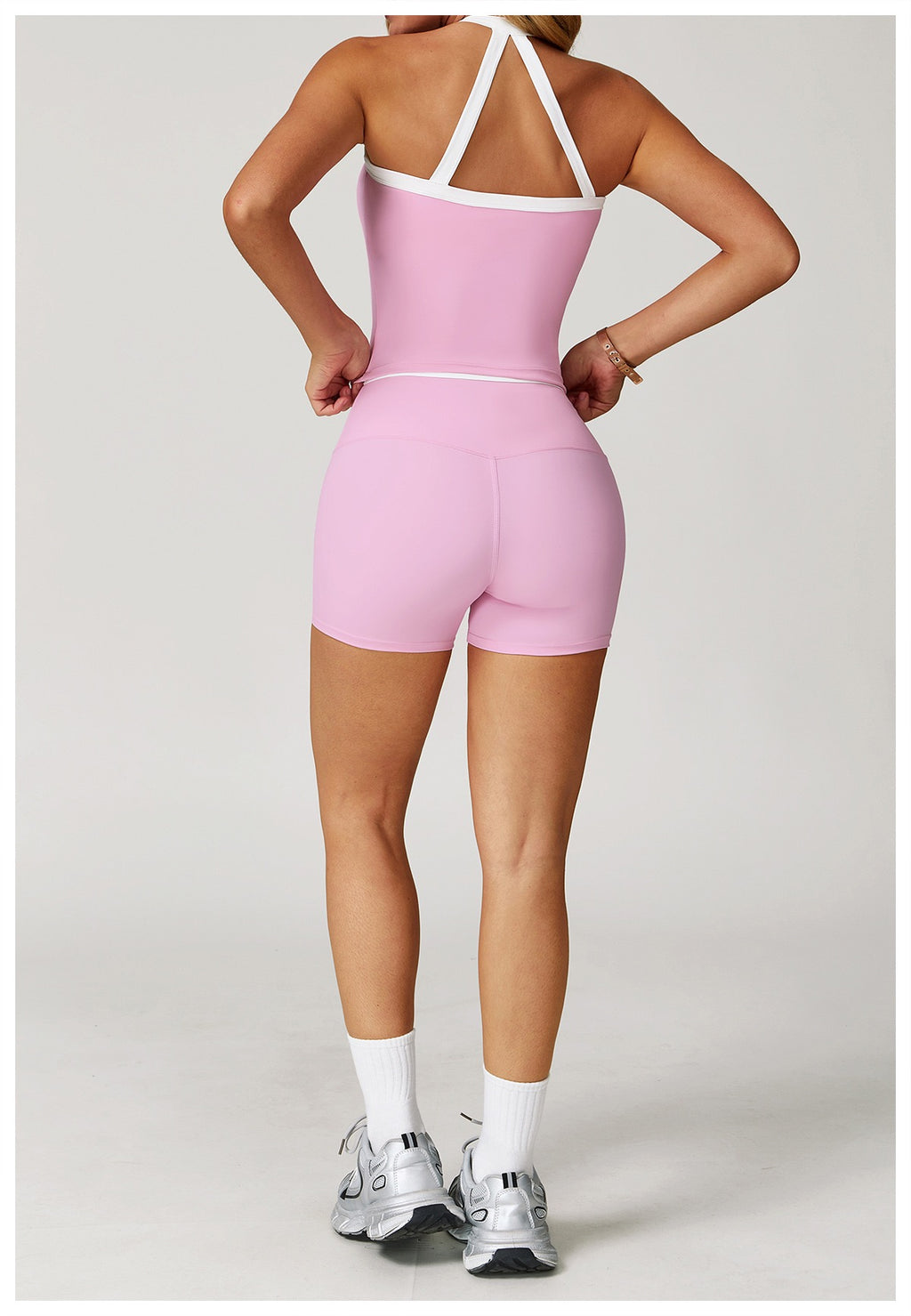 Aria Cross-Back Sculpt Biker Set