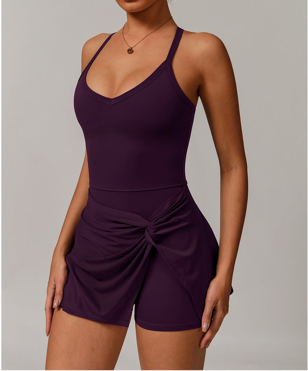 EcoMotion Cross-Back Tennis Dress