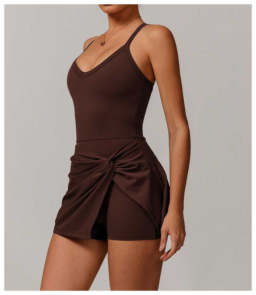EcoMotion Cross-Back Tennis Dress