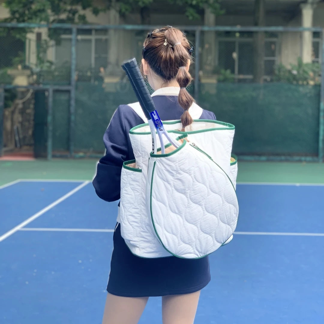 Baseline Quilted Tennis Backpack