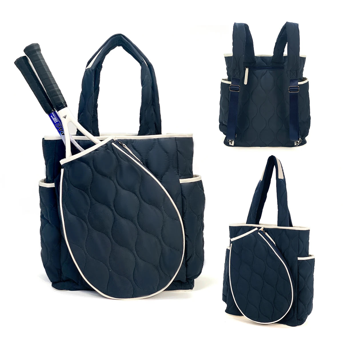 Baseline Quilted Tennis Backpack