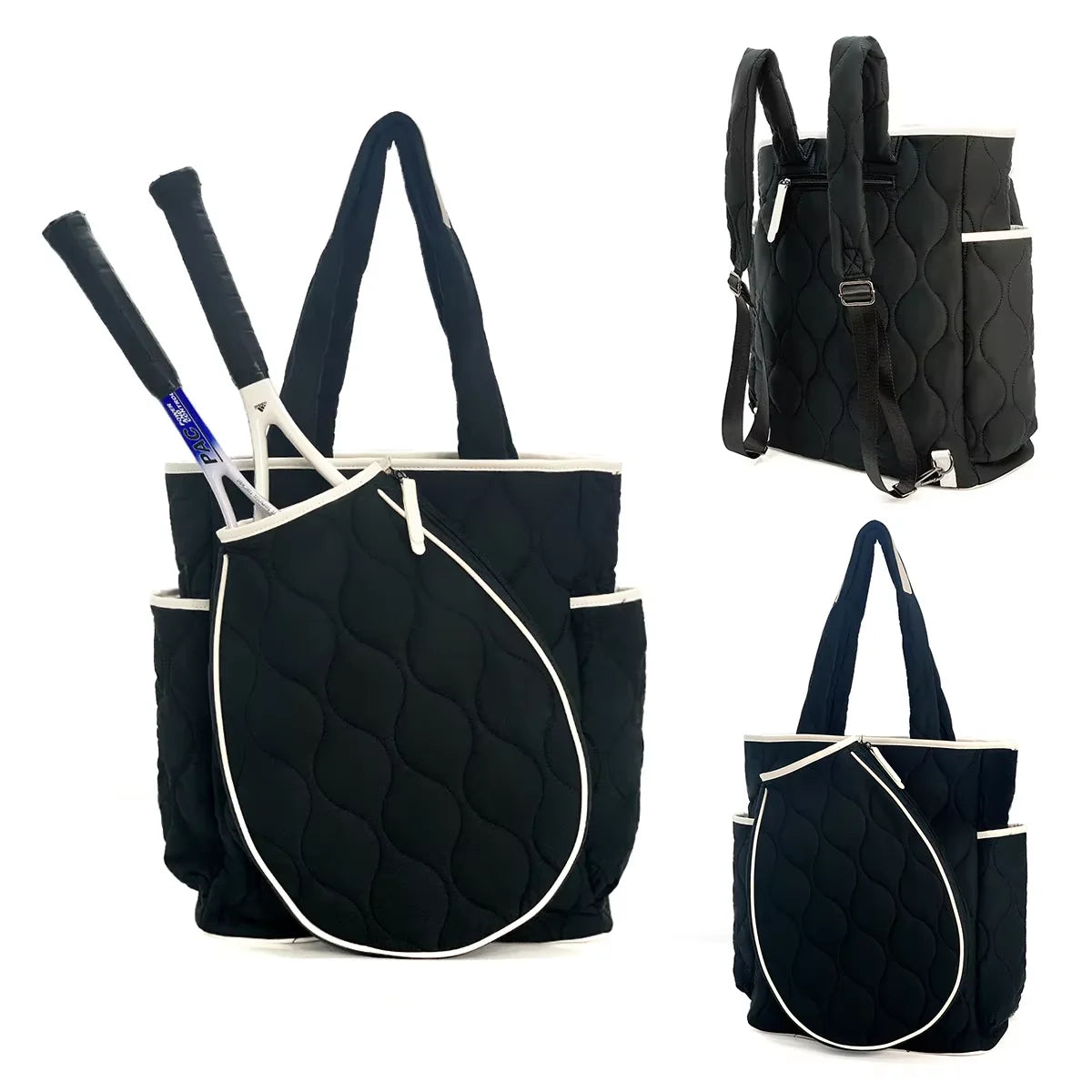 Baseline Quilted Tennis Backpack