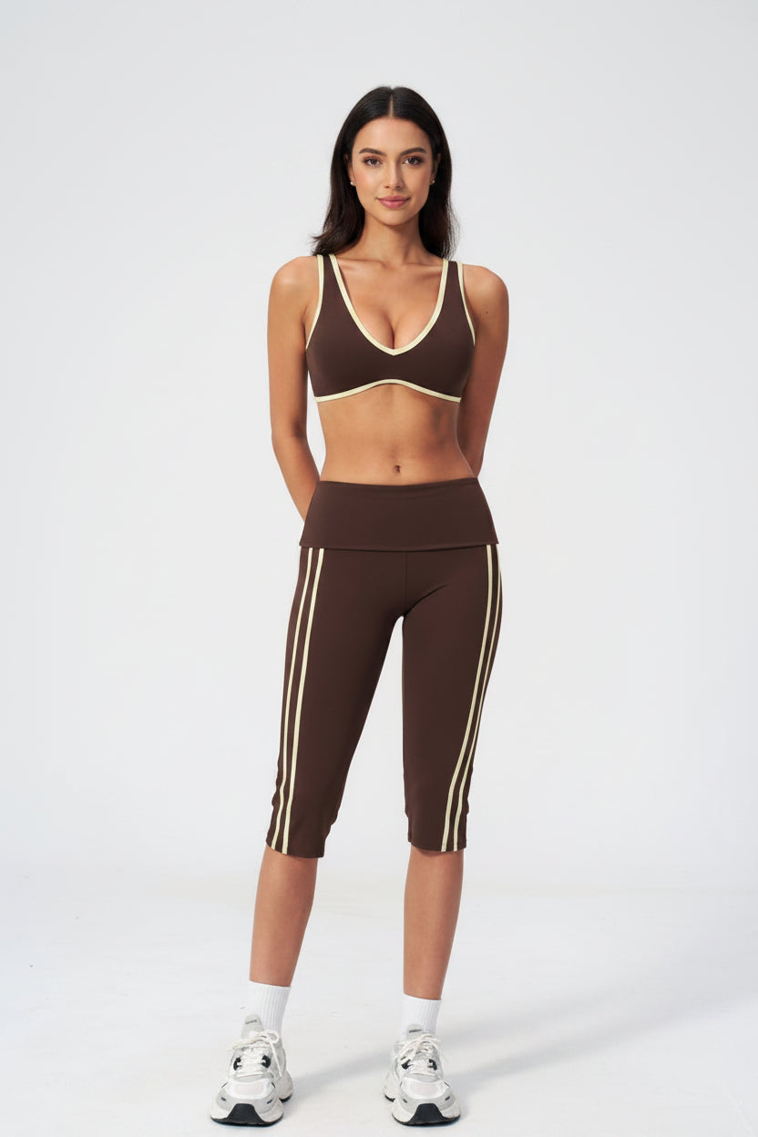 Aveline Contrast Sculpt Legging Set