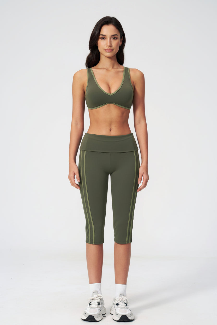 Aveline Contrast Sculpt Legging Set