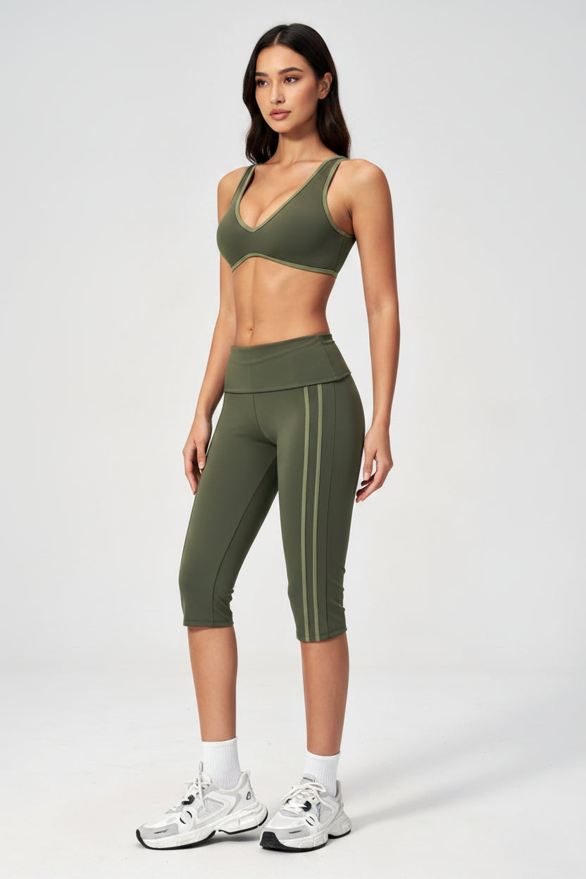 Aveline Contrast Sculpt Legging Set
