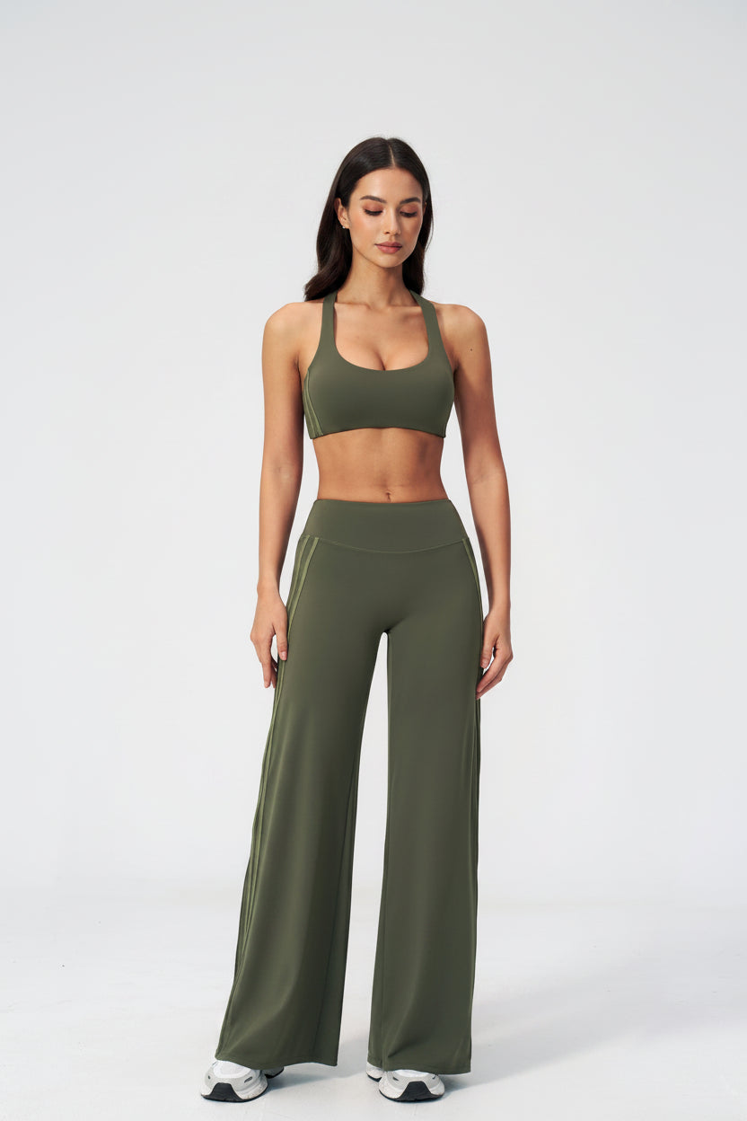Solstice Flow Wide-Leg Set